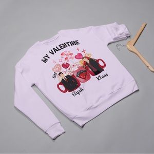 My Valentine Fleece Crew🩷